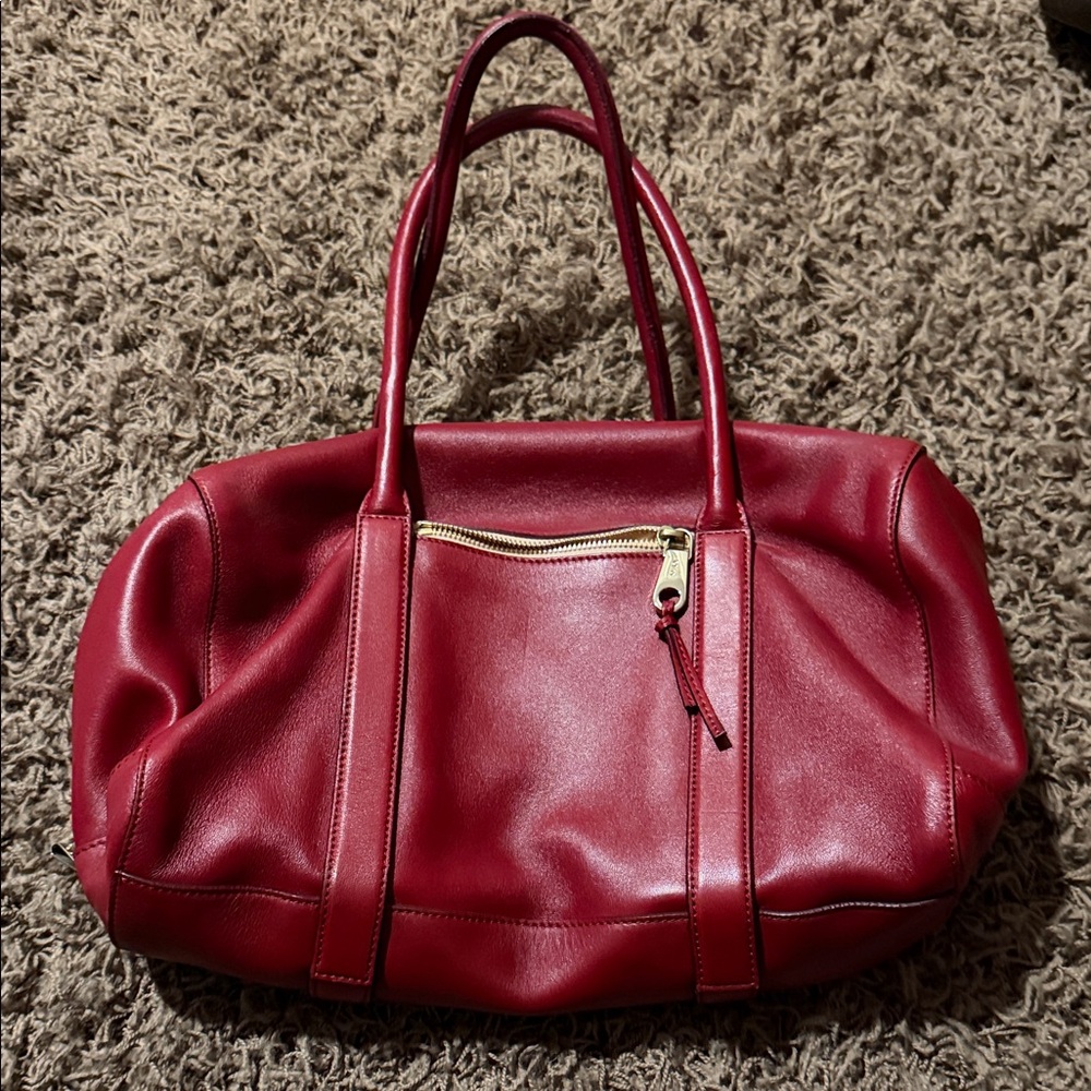 Chloe Red Leather Bag